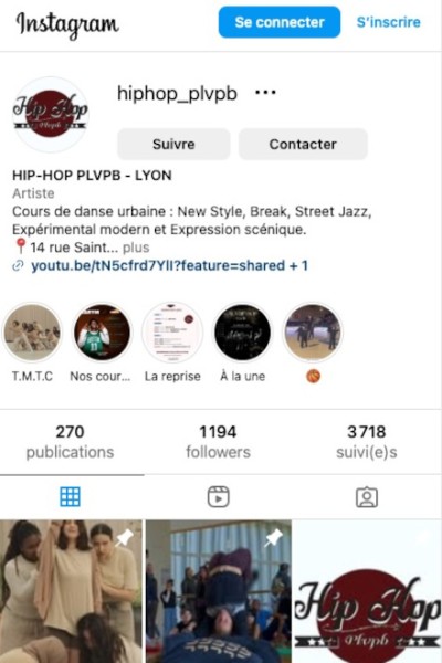 Instagram du Ihp-Hop